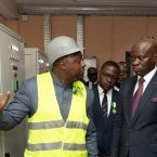 Oligui Nguema et Adesina inaugurent une station de pompage pour le Grand Libreville