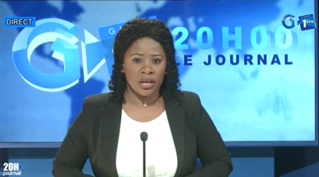 Journal télévisé de 20h de Gabon 1ère du 8 novembre 2019