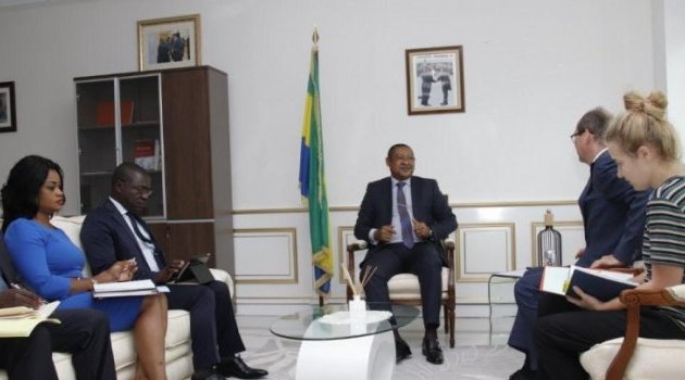 L’ambassadeur de Russie au Gabon chez Jean-Marie Ogandaga