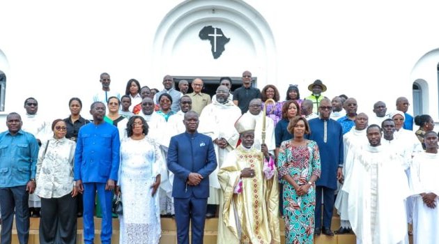 Fête de la Libération : Une messe solennelle à Tchibanga en présence du couple présidentiel