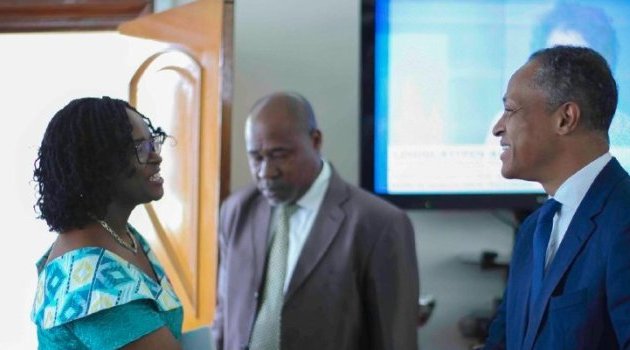 La patronne de l’ONUSIDA chez Franck Nguema