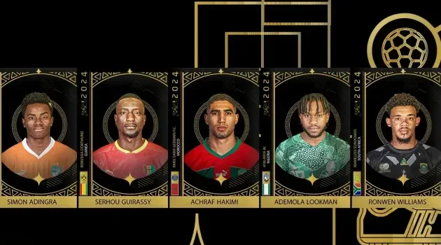 CAF Awards 2024 : Plus que 5 candidats pour le titre de meilleur joueur africain de l’année