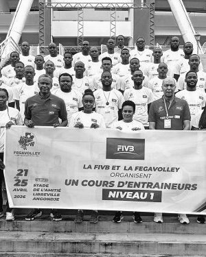 Volleyball&nbsp;: 32 encadreurs gabonais à l’école de la FIVB pour élever le niveau national