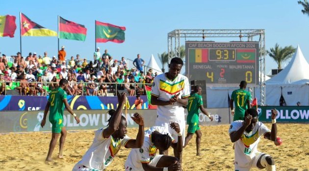 CAN Beach Soccer 2024 : Les Lions de la Téranga remportent leur 5e titre consécutif