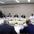 Le Premier ministre gabonais à l’ouverture du Forum économique et du Sommet Russie-Afrique