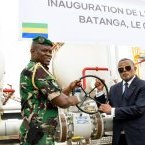 Le général Brice Clotaire Oligui Nguema inaugure l’usine GPL de Batanga