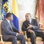 Le président togolais s’entretient avec Ali Bongo à Libreville
