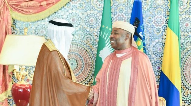 Ali Bongo reçoit l’ambassadeur du royaume d’Arabie Saoudite au Gabon