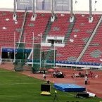Jeux Africains 2019 : course du 200m hommes de la série 6 avec Guy Maganga