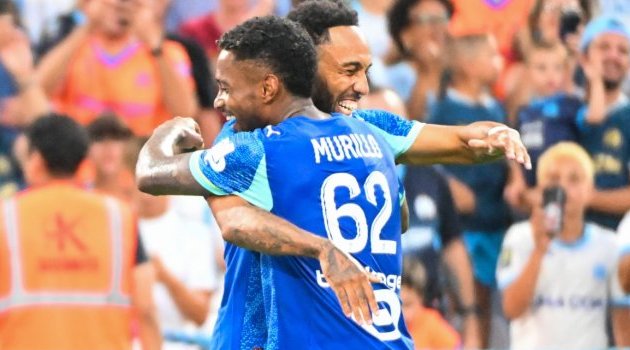 Marseille vs Aston Villa : Aubameyang claque un doublé pour son retour en France