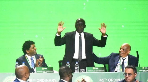 CAF : Pierre Alain Mounguengui promu 3e vice-président de l’instance africaine de football