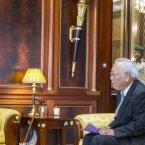 Ali Bongo reçoit en audience l’ambassadeur du Japon au Gabon