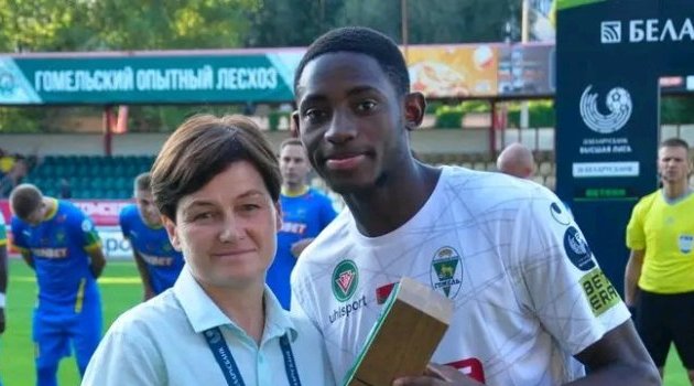 Biélorussie : le Gabonais Junior Effaghe désigné meilleur joueur du mois de juillet