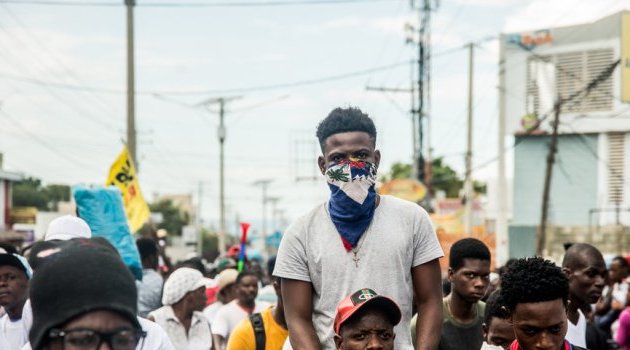 Haïti : la rue manifeste pour la démission du président Jovenel Moïse