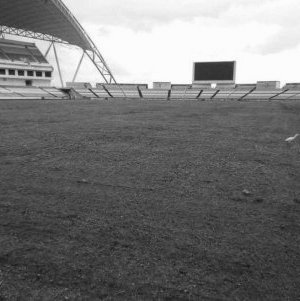 Stade d’Angondjé&nbsp;: Une nouvelle pelouse pour un retour des Panthères en 2026