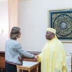 Ali Bongo reçoit en audience l’ambassadeur de l’Union Européenne