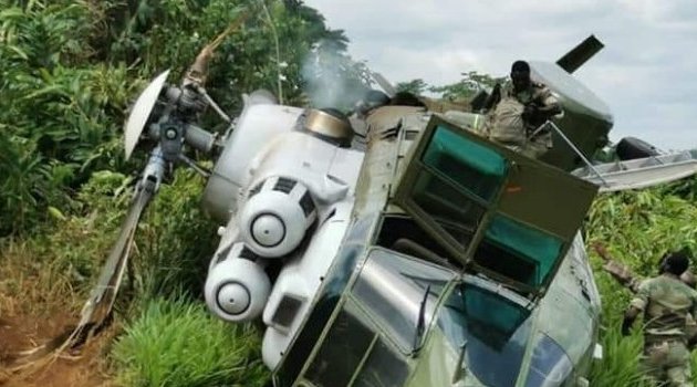 Helicoptère accidenté à Minkébé : communiqué du ministère de la Défense nationale