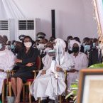 Ossouka Raponda aux obsèques de l’ancien Premier ministre ivoirien Hamed Bakayoko