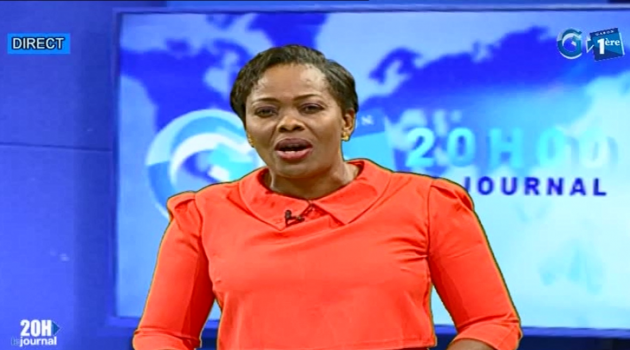 Journal télévisé de 20h de Gabon 1ère du 1er décembre 2019