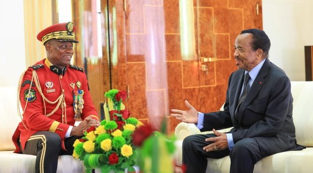 Tournée sous-régionale : le président de la transition reçu par son homologue camerounais