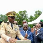 Le président de la Transition lance les travaux du siège de la COBAC à Libreville