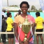 La gabonaise Celestine Avomo, reine de l’Open de tennis d’Ebolowa