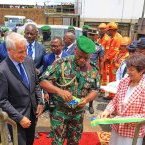 Le président de la Transition inaugure les projets industriels et sociaux de Comilog à Moanda