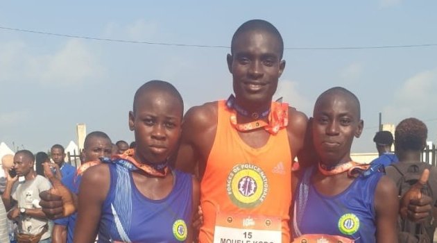 10 KM-POG : Les Forces de police gabonaise dominent l’épreuve