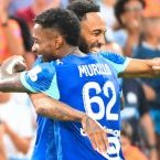 Marseille vs Aston Villa : Aubameyang claque un doublé pour son retour en France