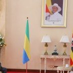Visite de travail et d’amitié du président de la transition du Gabon à Kampala
