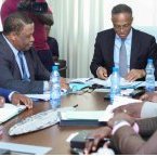 Franck Nguema s’entretient avec les liquidateurs d’agences sportives dissoutes