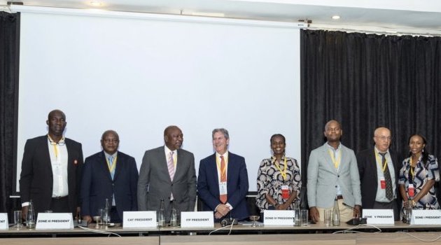 La Confédération africaine de tennis a un nouveau président et des responsables de zones