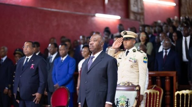 Ali Bongo prend part à l’audience solennelle de rentrée des cours et des tribunaux