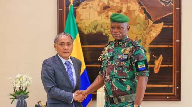 L’ambassadeur du Japon reçu en audience par Brice Clotaire Oligui Nguema