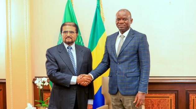 Brice Clotaire Oligui Nguema échange avec Jacques Adiahenot sur des pistes d’amélioration