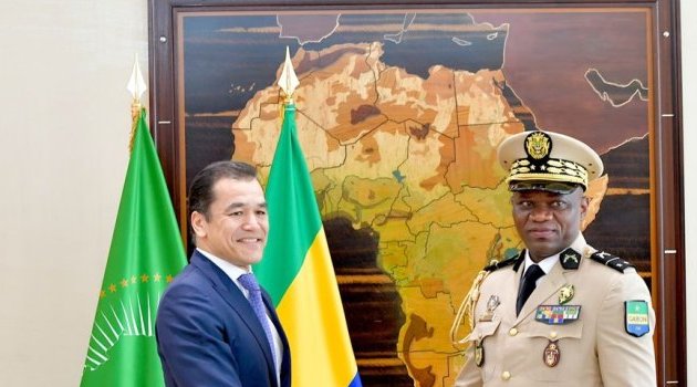 Le PDG du groupe pétrolier Perenco reçu en audience par Brice Oligui Nguema