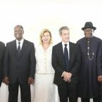 Rose Christiane Ossouka a représenté Ali Bongo à l’investiture d’Alassane Ouattara