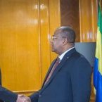 L’ambassadeur russe au Gabon chez le Premier ministre Julien Nkoghe Bekale
