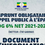 Le Gabon clôture son emprunt obligataire de 175 milliards sur le marché de la CEMAC