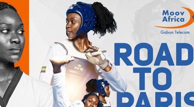 La taekwondoïste gabonaise Emmanuelle Atora file aux JO de Paris