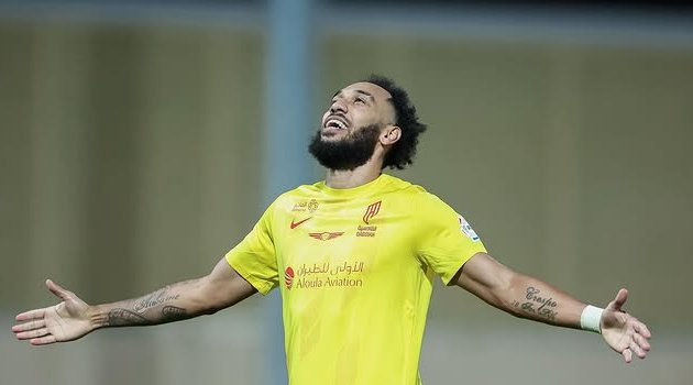 Saudi pro league : Pierre-Emerick Aubameyang brille avec un doublé face à Al Hilal