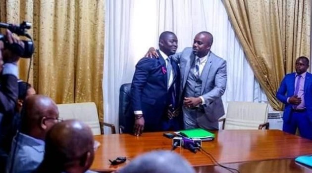 Arnaud Engandji a pardonné Justin Ndoundangoye de l’avoir piqué son ministère