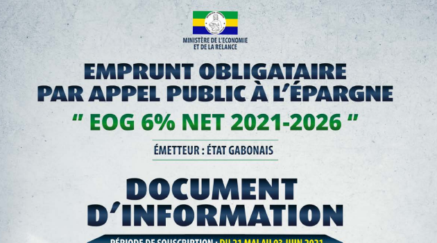 Le Gabon clôture son emprunt obligataire de 175 milliards sur le marché de la CEMAC