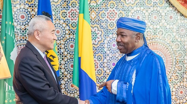 Ali Bongo reçoit en audience le vice-président du CCPPC