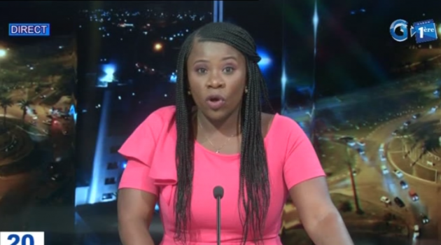 Journal télévisé de 20h de Gabon 1ère du 8 février 2020