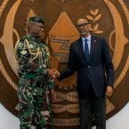 Brice Oligui Nguema en visite officielle au Rwanda