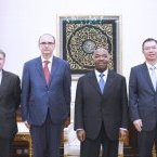 Ali Bongo échange avec les ambassadeurs représentants permanents du Conseil de Sécurité des Nations unies