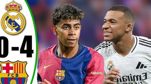 Classico Espagnol : Le FC Barcelone écrase le Real Madrid 4-0 au Santiago Bernabeu
