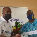La Libabe reçoit du matériel de la Fédération gabonaise de basket-ball