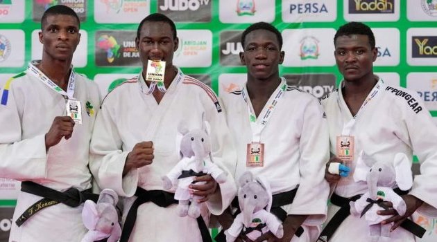 Moisson fructueuse pour les judokas gabonais à l’Open international d’Abidjan 2024